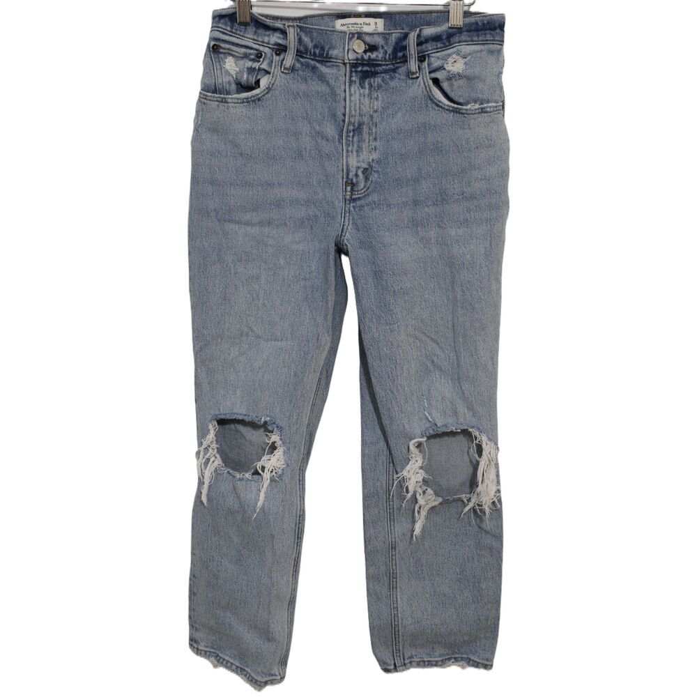 Womens Abercrombie & Fitch The '90s Straight Ultra High Rise Jeans Size 28 6 XS